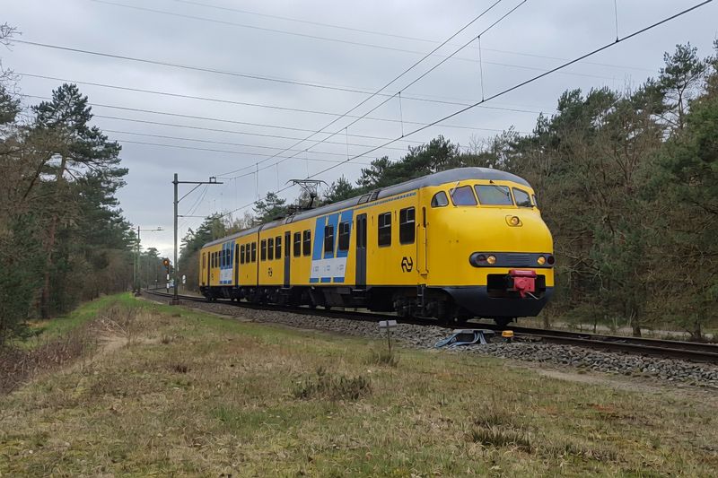 Overbrengingsritten van de Mat'64 van het Spoorwegmuseum